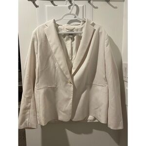 Cream Blazer from H&M